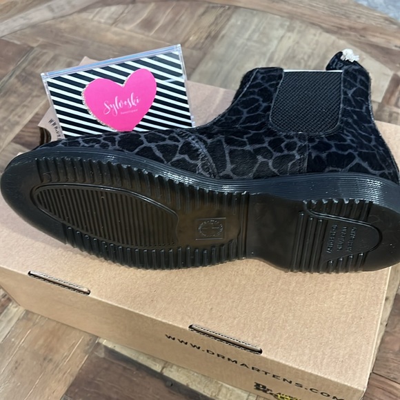 🖤 DR MARTENS FLORA WOMEN'S ANIMAL PRINT CHELSEA BOOTS NWT 🖤 - Picture 11 of 12